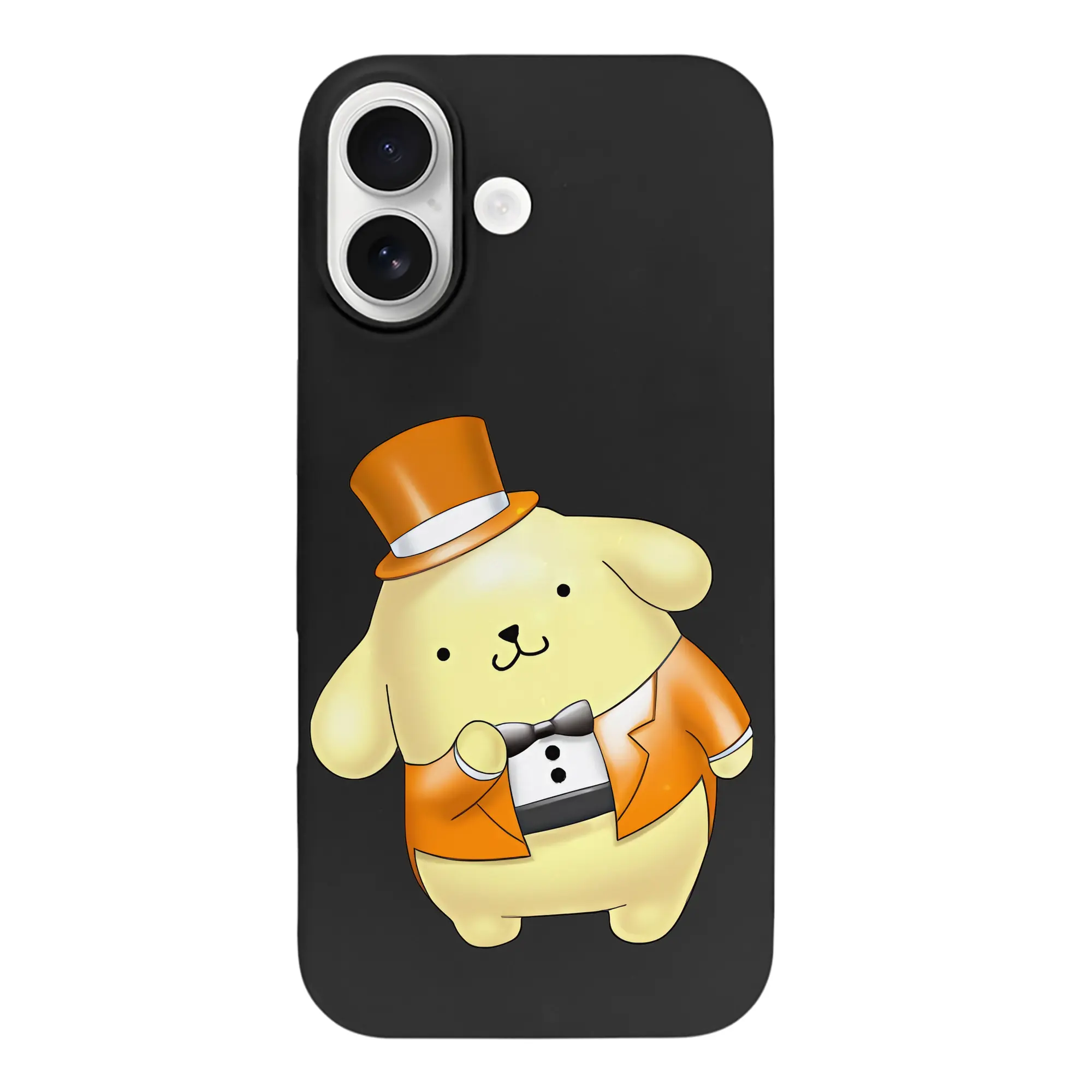 サンリオ グッズ,ポムポムプリン - iPhone 17 シリーズ シリコンケース 薄型 耐衝撃 指紋防止 ソフトタッチカバー 精密フィット 傷防止 保護ケース iPhone 17/17 Air/17 Pro/17 Pro Max 対応